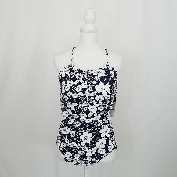 Anne Cole 16 W Holter Swimsuit NWT - Picture 1 of 8